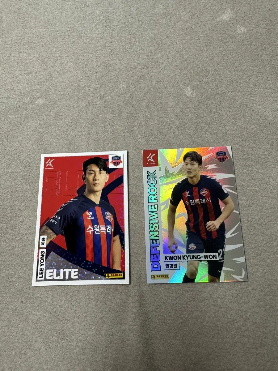 2024 PANINI 파니니 K리그카드 홀로 수원FC 권경원 이용 이승우